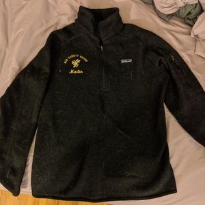 Patagonia Quarter Zip Black
